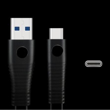 Somodz USB C Kabloları Hızlı Şarj Veri Senkronizasyonu Telefon Masaüstü - Mavi (Yurt Dışından)