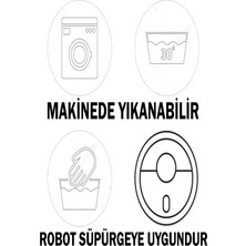 Süngersan Renkli Halılar Yıkanabilir Dijital Baskı Modern Dekoratif Kaymaz Tabanlı Salon Halısı Mutfak Halısı Yolluk