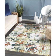 Süngersan Renkli Halılar Yıkanabilir Dijital Baskı Modern Dekoratif Kaymaz Tabanlı Salon Halısı Mutfak Halısı Yolluk