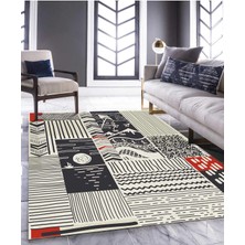 Süngersan Renkli Halılar Yıkanabilir Dijital Baskı Modern Dekoratif Kaymaz Tabanlı Salon Halısı Mutfak Halısı Yolluk