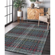 Süngersan Renkli Halılar Yıkanabilir Dijital Baskı Modern Dekoratif Kaymaz Tabanlı Salon Halısı Mutfak Halısı Yolluk