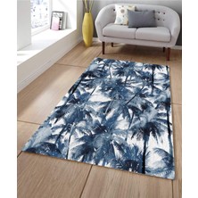 Süngersan Renkli Halılar Yıkanabilir Dijital Baskı Modern Dekoratif Kaymaz Tabanlı Salon Halısı Mutfak Halısı Yolluk