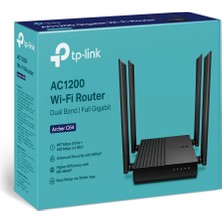 Tp-Link Archer C64 Dual Bant 4 Port Kablosuz Router AC1200