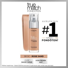 L'Oréal Paris True Match Bakım Yapan Fondöten 5R ROSE SAND