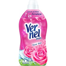 Vernel Max Taze Gül 1.44L & Vernel Max Taze Lavanta 1.44L & Vernel Max Naturals Mineraller ve Hindistan Cevizi 1.44L