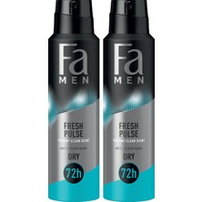 Fa Men Deosprey Fresh Pulse Mea 150 Ml X 2 Adet