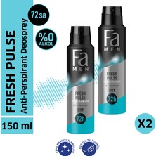 Fa Men Deosprey Fresh Pulse Mea 150 Ml X 2 Adet