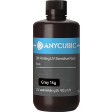 Anycubic Uv 2x Reçine 1 kg - Gri 2li Kutu