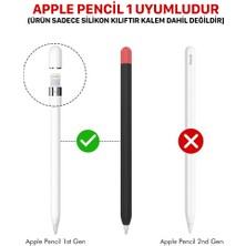 NovStrap Apple Pencil 1 Nesil Kılıf Apple Pencil 1 Silikon Koruma Kılıfı