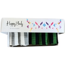 Happy Body Çorap (ART.24289) Penye 5 Çift  UNISEX Lurex Confort Lastik