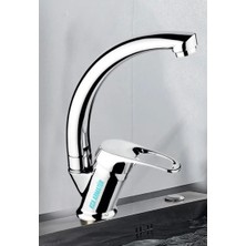 Elmina Armatür Mix Lavabo Bataryası Çift Su Girişli