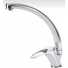 Elmina Armatür Mix Mutfak Eviye Bataryası Çeşmesi Musluğu Çift Su Girişli Garantili