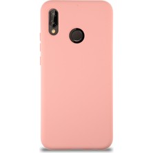 Caseworld Xiaomi Redmi Note 7 Kapak Içi Kadife Kamera Korumalı Lansman Silikon Kılıf - Pembe