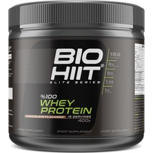 Biohiit Whey Protein Tozu 400 gr 16 Servis - Çikolata Aromalı