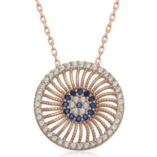 925 Gümüş ​gümüş Nazar Kadın Kolye