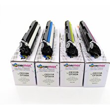 tonermax Hp Color Laserjet CP1025NW Muadil Toneri / Hp 126A / CE310A Muadil Toner