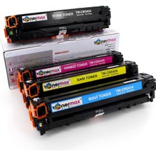 tonermax Hp Color Laserjet CP1215 Muadil Toner/ Hp 125A / CB540A Muadil Toner