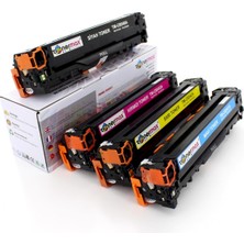 tonermax Hp Color Laserjet CP1217 Muadil Toner/ Hp 125A / CB540A Muadil Toner