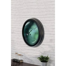 40 cm Siyah Metal Romantizm Duvar Saati