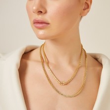 Harem Altın Kobra Zincir Kolye ZKU082