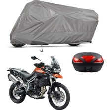 Teksin Triumph Tiger 800 Xc Arka Çanta Uyumlu Motosiklet Brandasısı