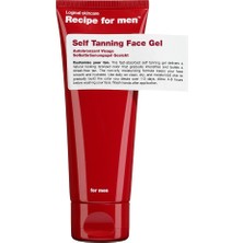 Recipe For Men Güneşsiz Bronzlaştırıcı Yüz Jeli 75 Ml