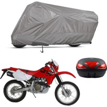 Teksin Honda Xr 650 R Arka Çanta Uyumlu Motosiklet Brandasısı