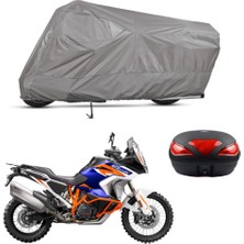 Teksin Ktm 1290 Super Adventure Arka Çanta Uyumlu Motosiklet Brandasısı