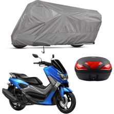 Teksin Yamaha Nmax 125 Arka Çanta Uyumlu Motosiklet Brandasısı