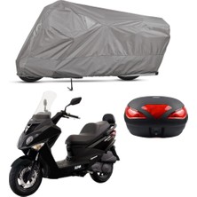 Teksin Sym Joyride Evo 200I Arka Çanta Uyumlu Motosiklet Brandasısı