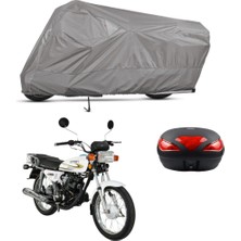 Teksin Yuki Yk 125-7 Rex Arka Çanta Uyumlu Motosiklet Brandasısı