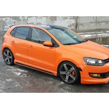 Hasakman Vw Polo Mk5 Rieger Marşpiyel Seti Mat Siyah Plastik 2009 ve 2017 Arası