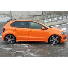 Hasakman Vw Polo Mk5 Rieger Marşpiyel Seti Mat Siyah Plastik 2009 ve 2017 Arası