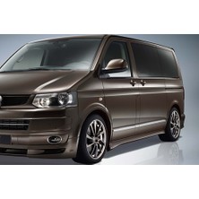 Hasakman Vw Transporter T5 Yan Marşpiyel Seti Mat Siyah Plastik 2014 2015 2016 2017