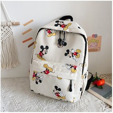 Fantastic Shop Sevimli Mickey Mouse Çocuk Sırt Çantası - Beyaz (Yurt Dışından)