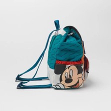 Fantastic Shop Sevimli Mickey Mouse Çocuk Sırt Çantası - Mavi/turuncu  (Yurt Dışından)