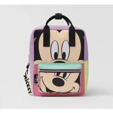 Fantastic Shop Sevimli Mickey Mouse Çocuk Sırt Çantası - Mor (Yurt Dışından)