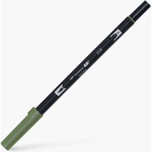 Tombow : Ab-T Dual Brush Pen Grafik Kalemi : Gray Green 228