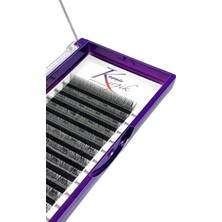 Kaşmir Kirpik Kaşmir Y Kirpik , Otomatik Demet Oluşturan Kirpik 0.07 mm C Kıvrım 9 Numara Boy