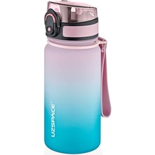 Uzspace 350ML Tritan Matara VGN-3034-PEMBE-TURKUAZ