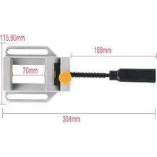 Rh 006 Mini Mengene Paralel Çene Yardımcısı Masa Yardımcısı Cnc Router Makinesi Dağıtım Matkap Standı(Yurt Dışından)