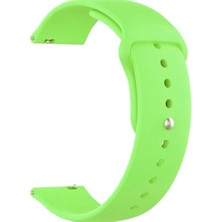 Markacase Amazfit Gtr 2-2e Için Spor Silikon Kordon Kayış Fıstık Yeşili