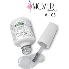 Mozıur Uv LED Kalıcı Oje 15 ml Simli Seri