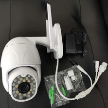 Bintech Dış Mekan Full Hd Wifi Kamera Su Geçirmez Hareket Sensörlü Gece Görüşlü Ip Kamera Kingboss Ip-38