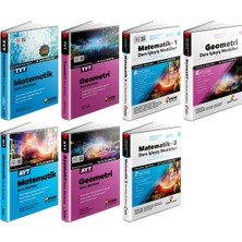 Aydın Yayınları TYT AYT Matematik + Geometri Soru + Ders İşleyiş Seti 7 Kitap 2023