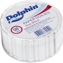 Sska Dolphin Dantel Görünümlü Kağıt Bardak Altlığı - Çay Bardağı Kağıt Altlığı - 10 Adet 500'LÜ Paket