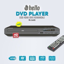 Hello HL-5483 Usb-Hdmı Dvd/dıvx Kumandalı Hd DVD Player