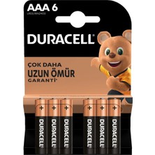 Duracell 6'lı Aaa Ince Kalem Pil