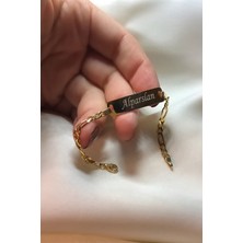 Takıfest 925 Ayar Gümüş Isimli Bebek ve Çocuk Bileklik Künye