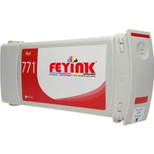 Feyink HP 771 Cromatic Red (B6Y08A) Muadil Kartuş 775ML